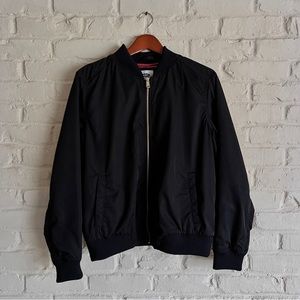 Women’s Black Old Navy Bomber Style Lightweight Jacket - Size L